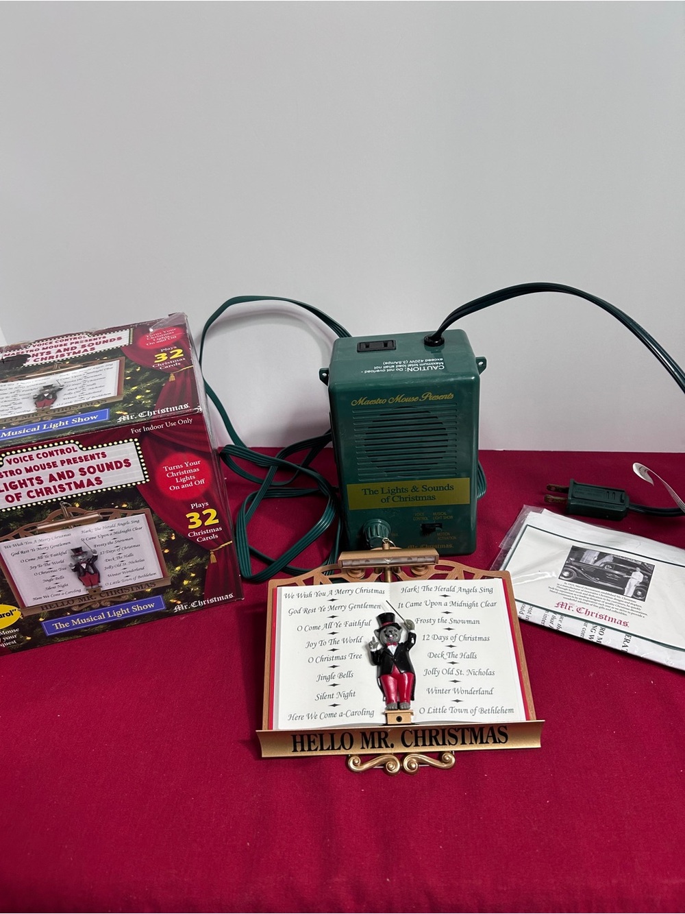 Hello Mr. Christmas Musical Light & Sound Display